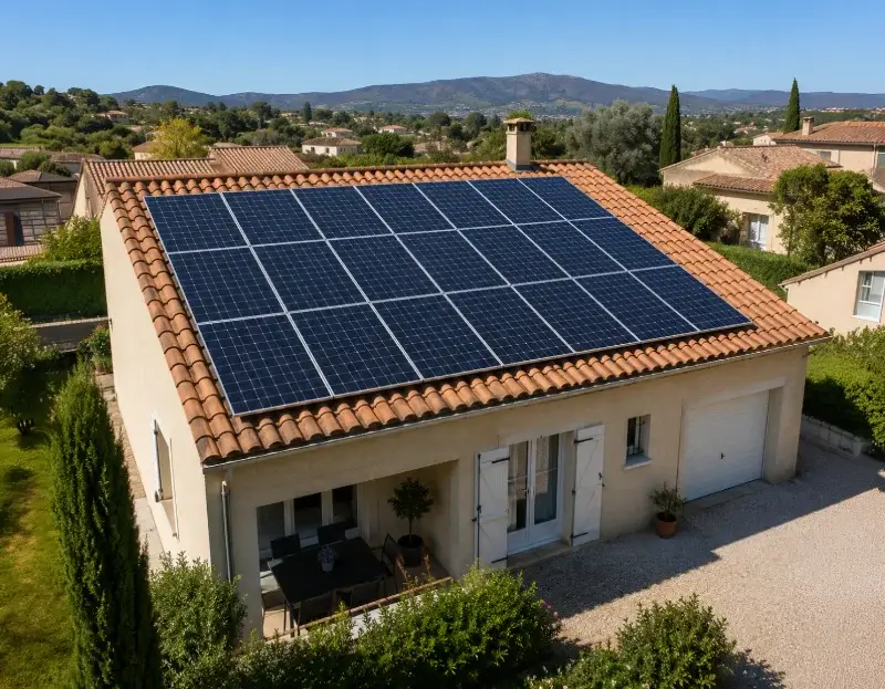 Prime à l'autoconsommation panneaux solaires Mesnil-Roc'h — aide financière de l'État